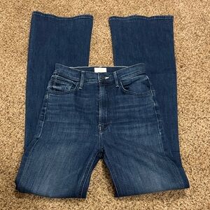 MOTHER The Mellow Drama Anchor Point Flare Jeans